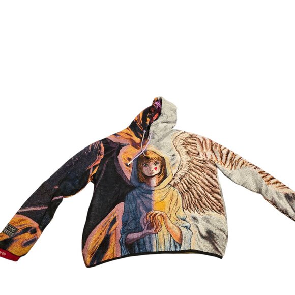 VERYRARE Heartbroken V2 Jacquard Woven Tapestry Hoodie XL – Heavy Artwear - Picture 2 of 7